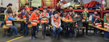 Mitglieder der Kinderfeuerwehr